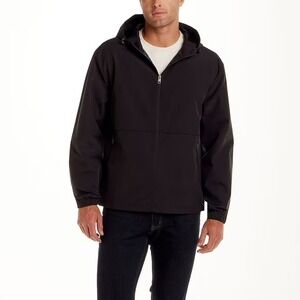 NWT WP Weatherproof Men's Rain Jacket Size XL Black